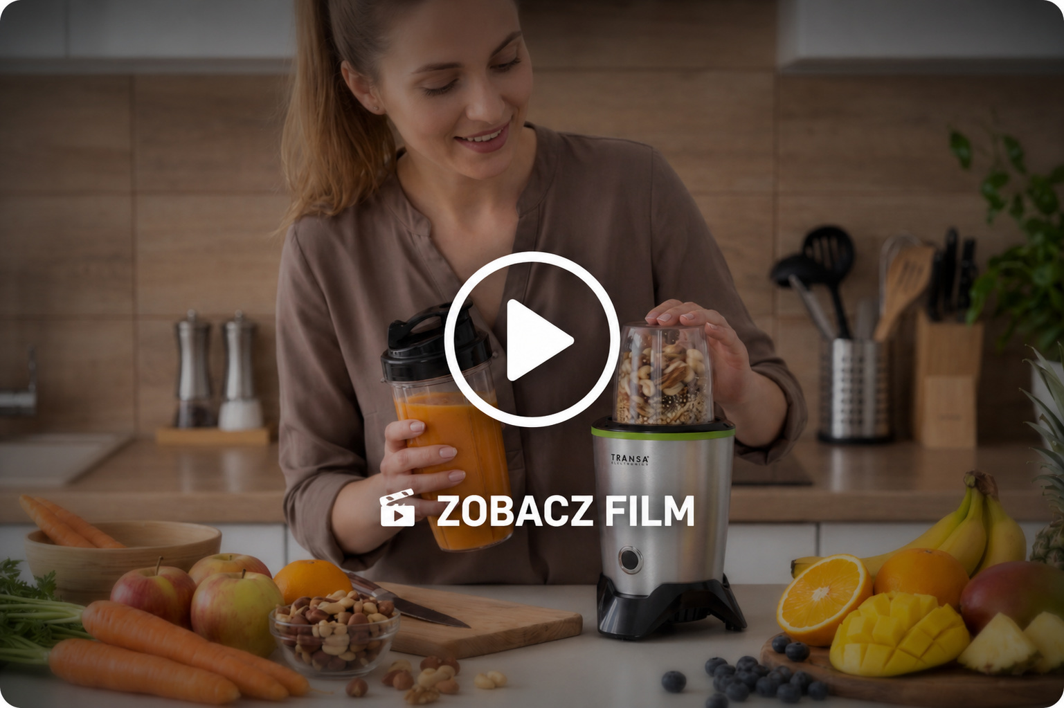 Film prezentujący Nutri blender NutriFresh Transa Electronics – kliknij, aby obejrzeć